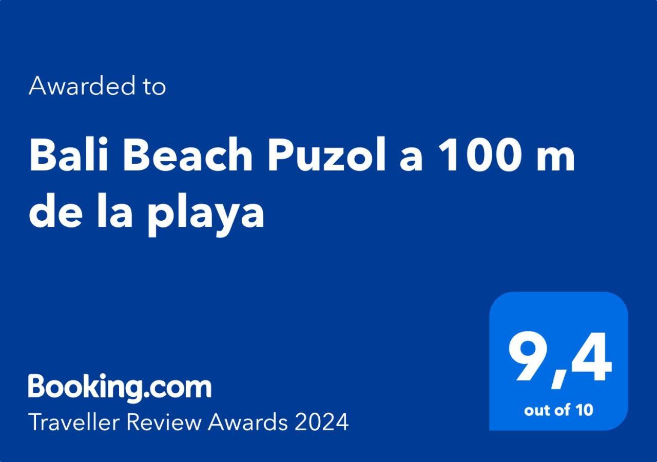 Bali Beach Puzol Relax Cerca De Valencia A 100 M De La Playa Con Ac Luaran gambar
